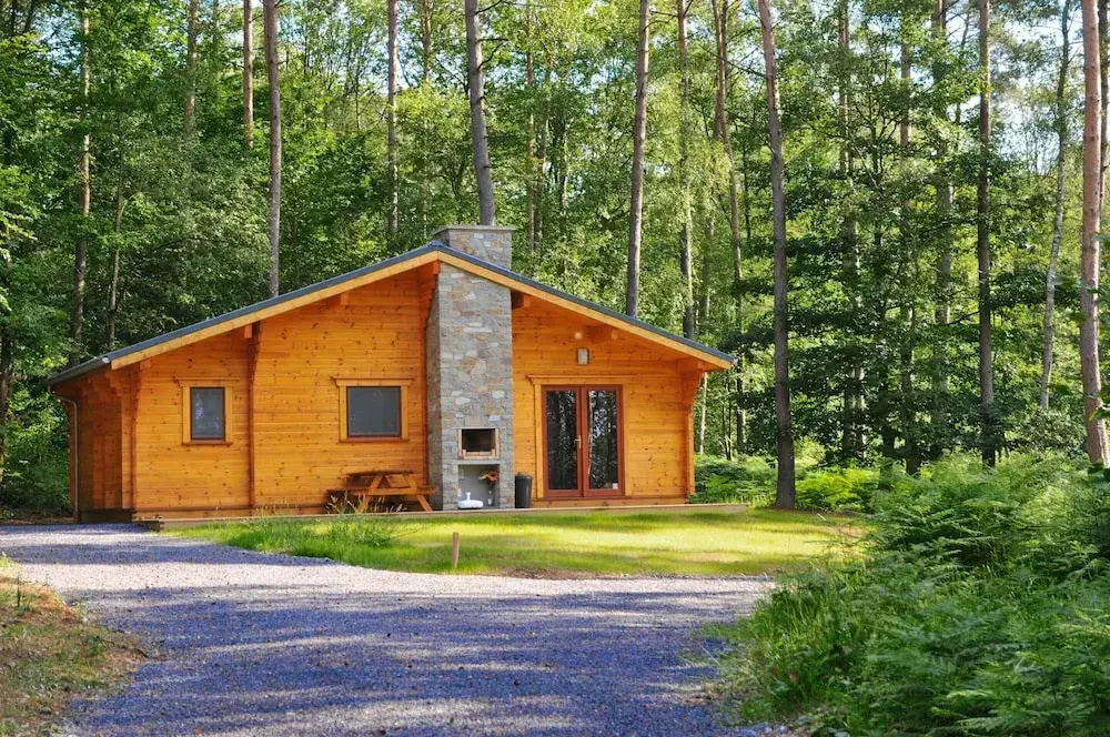 Chalet in Oignies With Wooded Surroundings