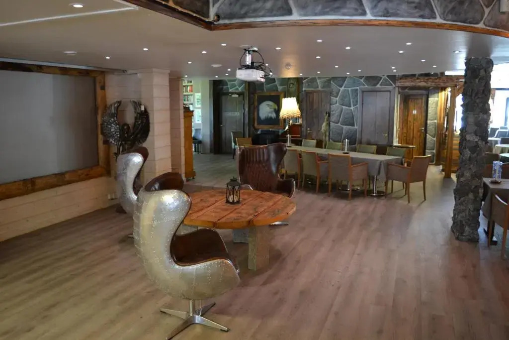 Comfortable hotel room at Ellivuori Resort