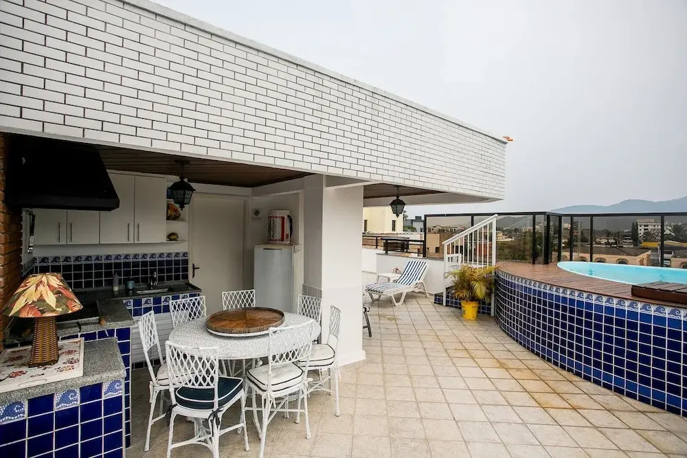 Cobertura duplex, piscina e área gourmet