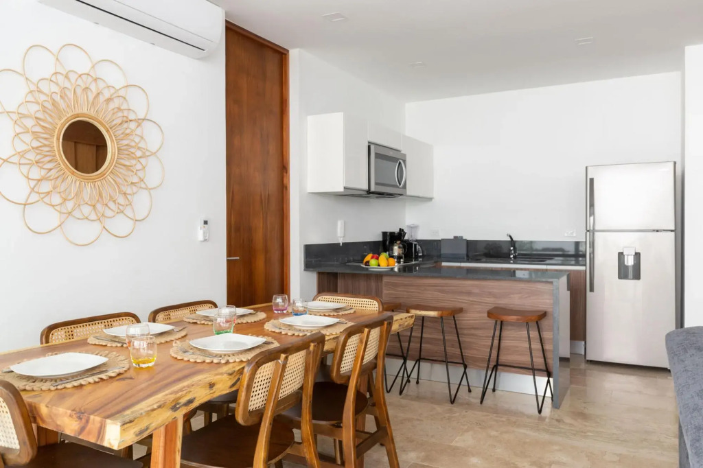Stunning 2BR Apartment | Aldea Zama | Private Pool | Near the Beach | Amazing Amenities