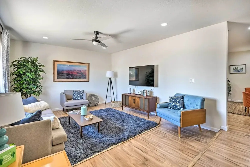 Sunny Phoenix Home w/ Pool + Backyard Oasis!