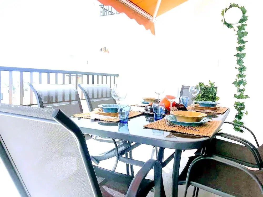 Apartment with 2 Bedrooms in Costa Adeje, with Wonderful Sea View, Shared Pool, Furnished Balcony - 700 M From the Beach