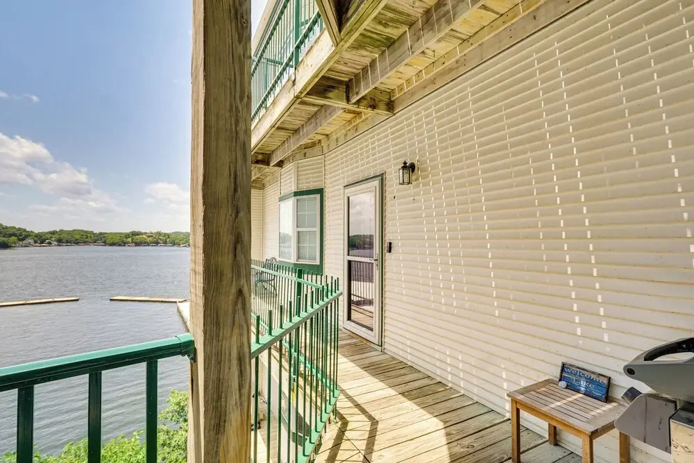 Pool Access at Waterfront Lake Ozarks Rental!