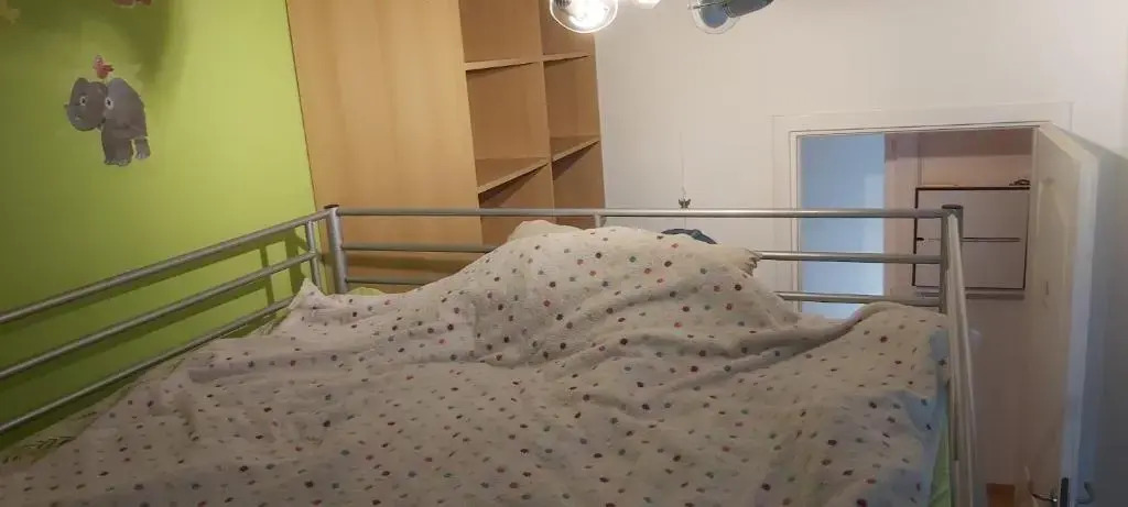 Family 4 rooms apartment in house with garden