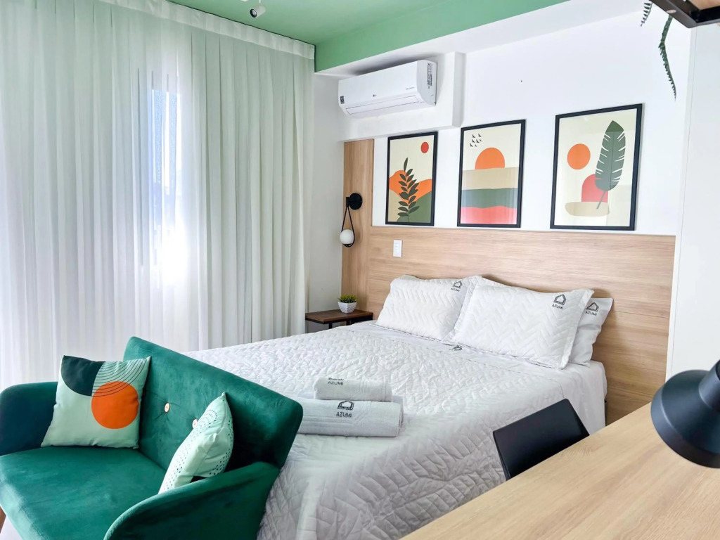 Apartamento para renovar as energias - Cama Queen