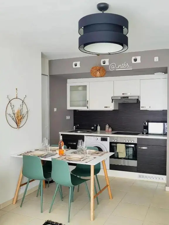 Riviera Plaza, Charmant T2+parking, Plages à 7min