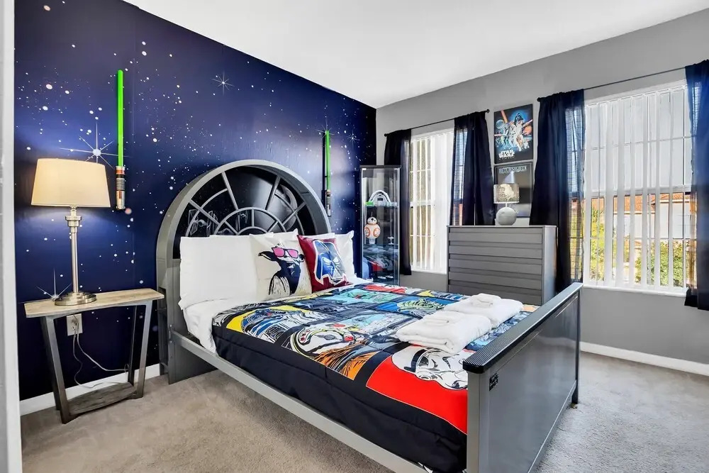 Newly Renovated Stylish Villa with Star Wars Mickey and Safari Themed Rooms #3TV4706