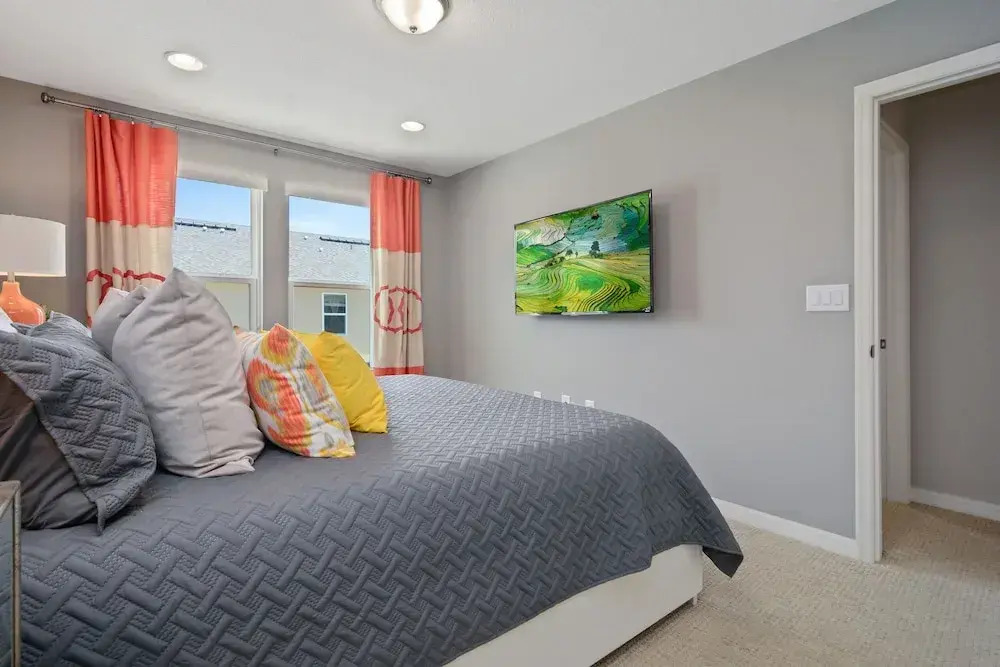 Stunning 4Bd Sleeps9 w Jacuzzi Close to Disney @ Compass Bay 5113