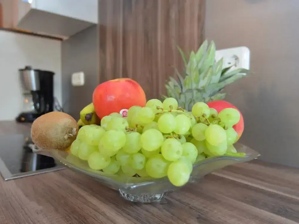 Modern apartment in Bavaria with floor heating and garden, located directly at the Jakobusweg