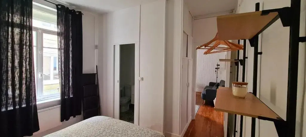 Wimereux 30m2 1 chambre et 1 canapé lit à 2 pas de la plage et du centre