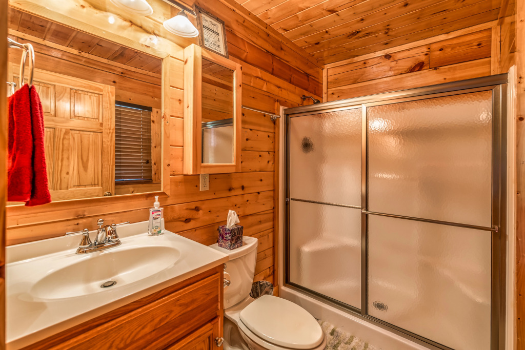Bear Essentials Lodge Hot Tub Game Room Steam Showers and Community Pool
