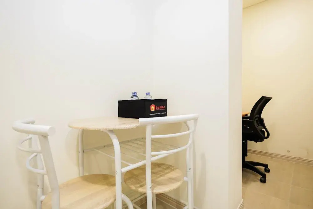 Homey and Cozy Living 1Br + Working Room at Meikarta Apartment