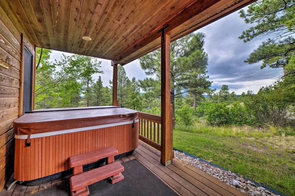 Pagosa Springs Home w/ Patio, Grill & Hot Tub!