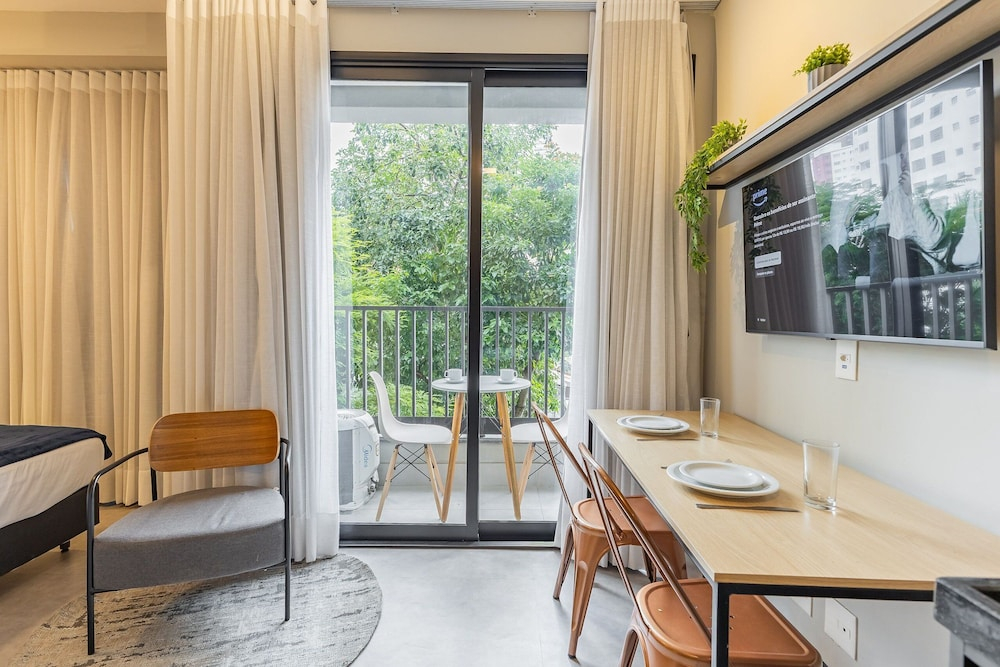 Studios Vila Madalena com Ar condicionado | Delfhy