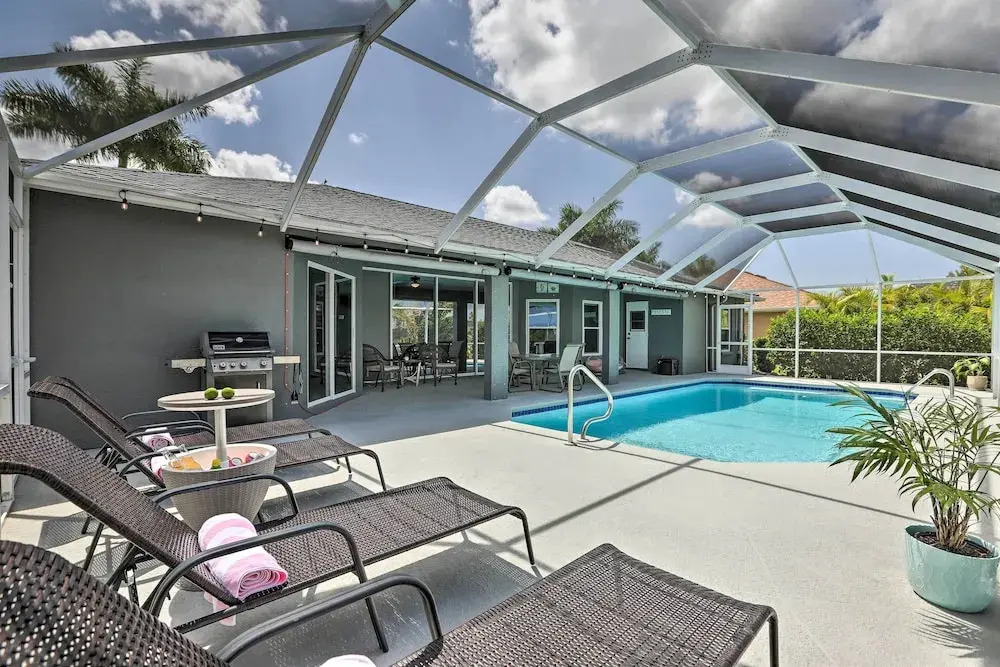 Private Pool & Canal Views: Home in Cape Coral