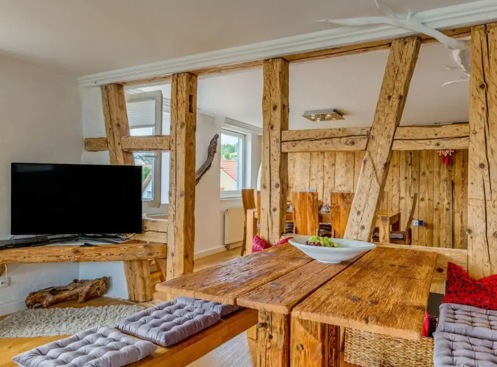 Großes Ferienhaus mit Sauna, Grill, Garten, Kaminofen - Zum Kuckuck