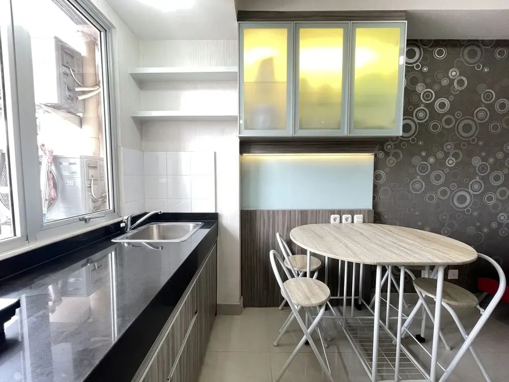 Comfy 2Br With Sofa Bed At Sudirman Suites Bandung Apartment