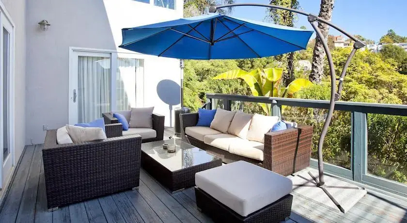 MidCentury Poolview Retreat by LuxPads