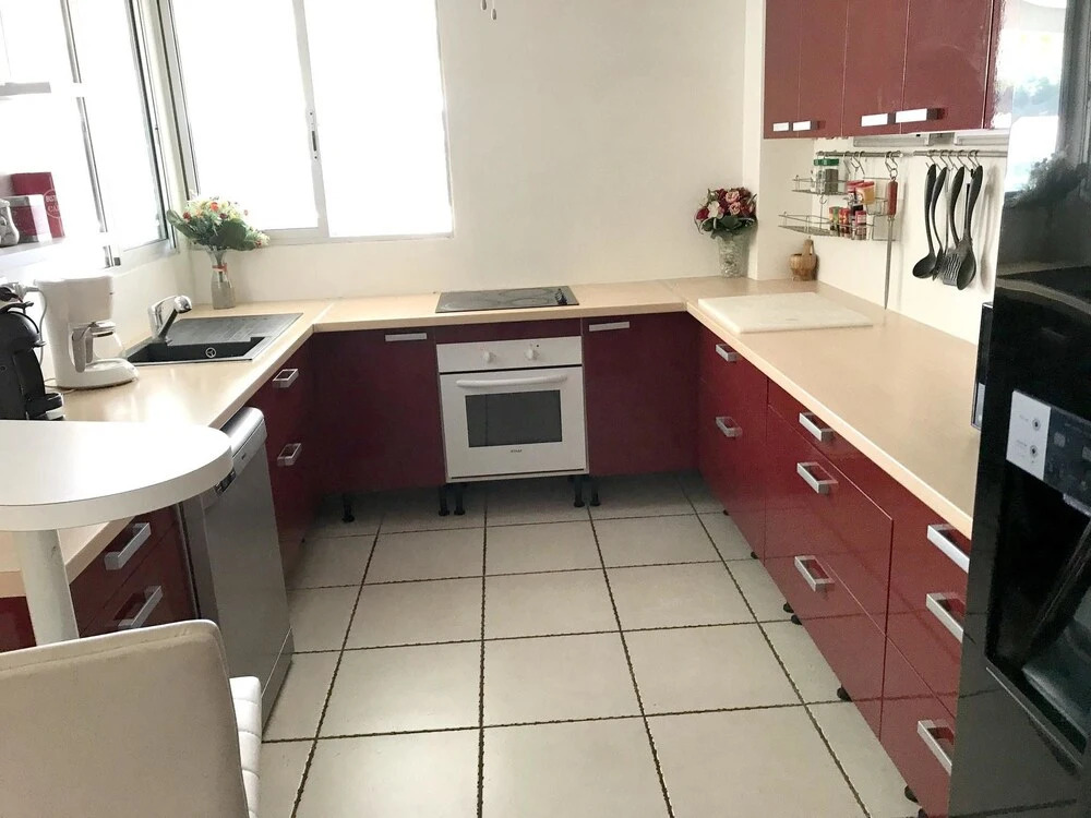 Apartment With 3 Bedrooms in La Trinité, With Wonderful sea View, Encl