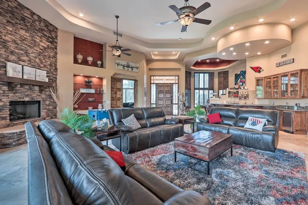 Lavish Estate w/ Sports Court & Home Theater!
