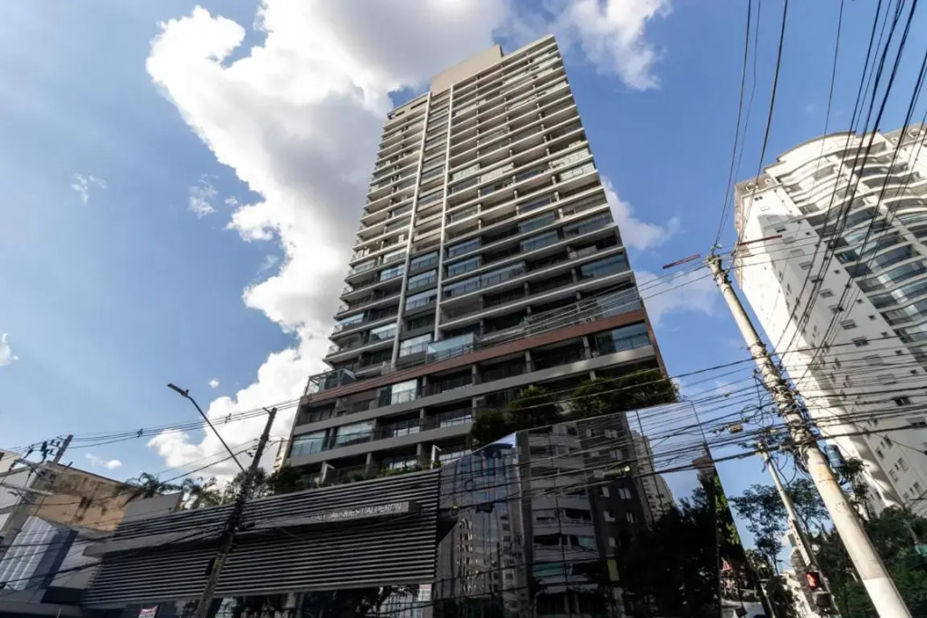 Studio de luxo mobiliado em Moema