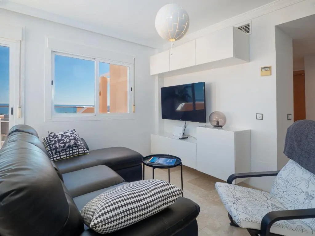 2163-Amazing penthouse, 2 terraces sea-golf view