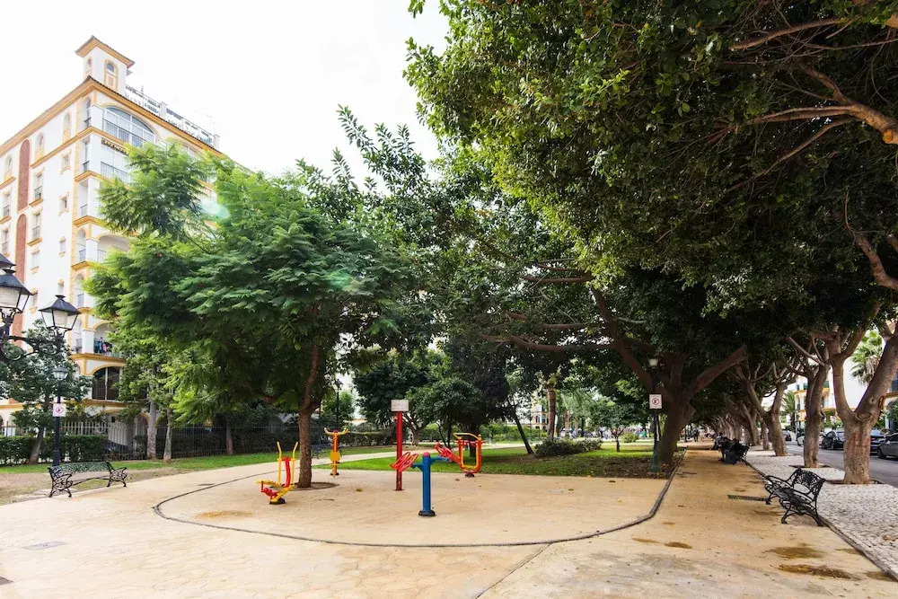 RentAndHomes Los Boliches Blue&Green Apt