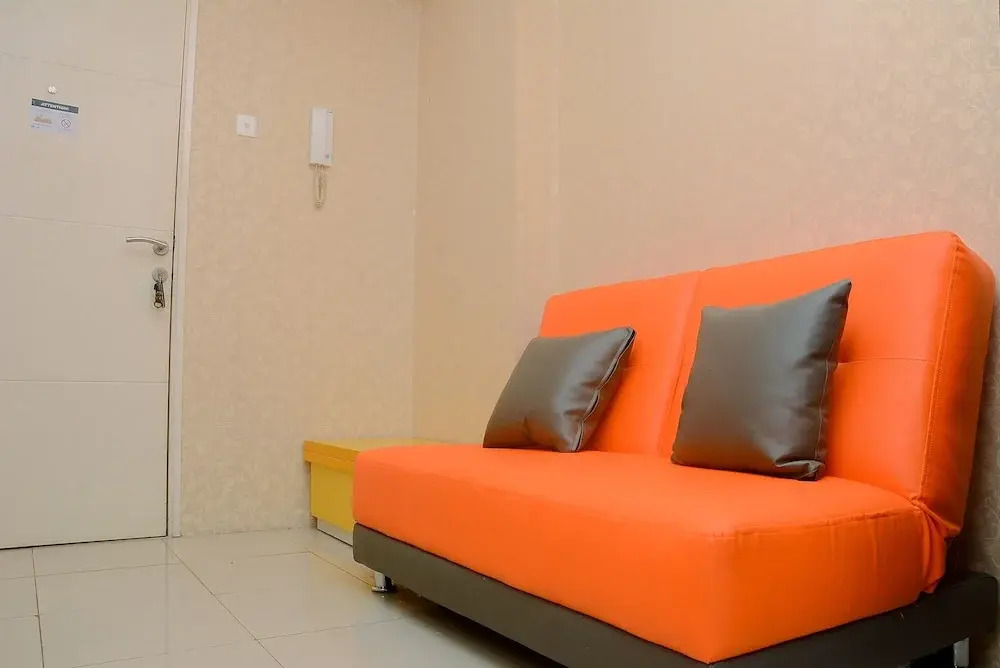 Minimalist 1BR with Pool View at Bassura City Apartment
