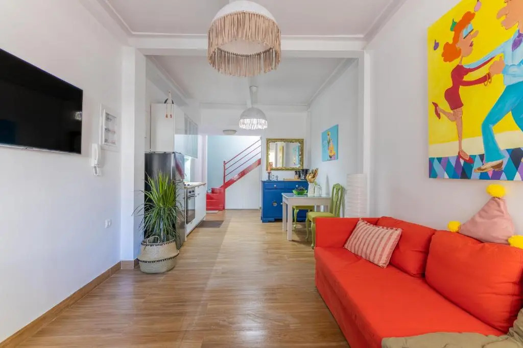 "Kleanthi" a Unique & Modern Maisonette For 6 ppl