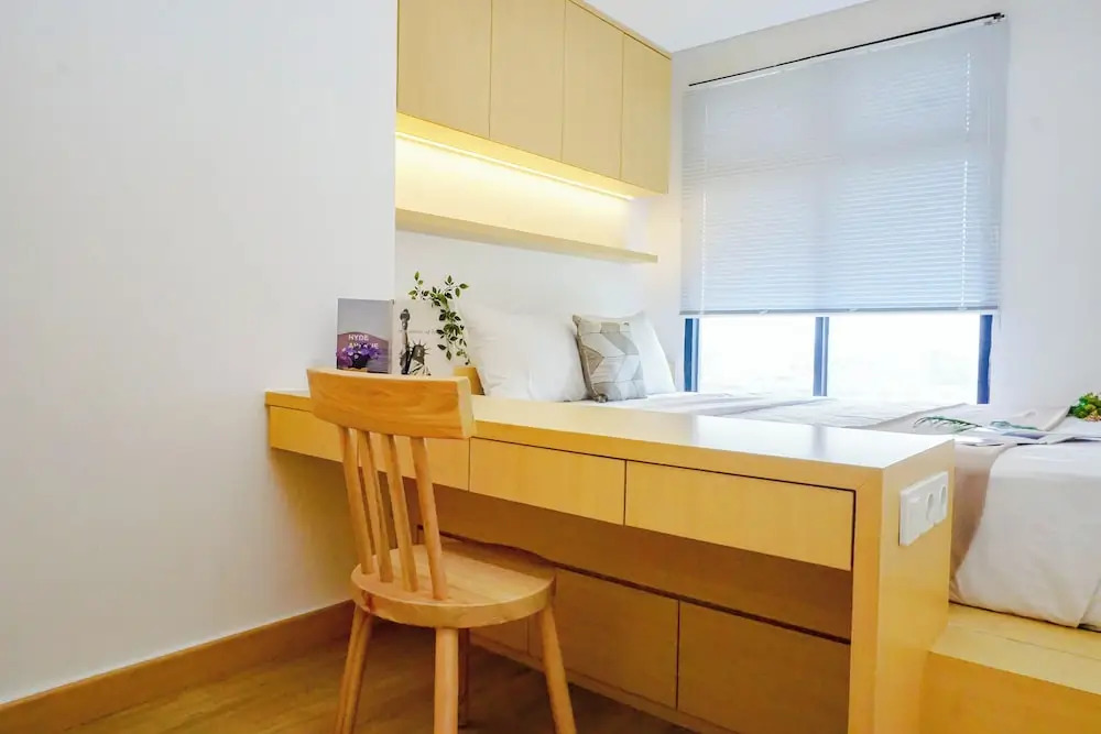 Compact Wooden Accents 3Br At Pollux Chadstone Apartment