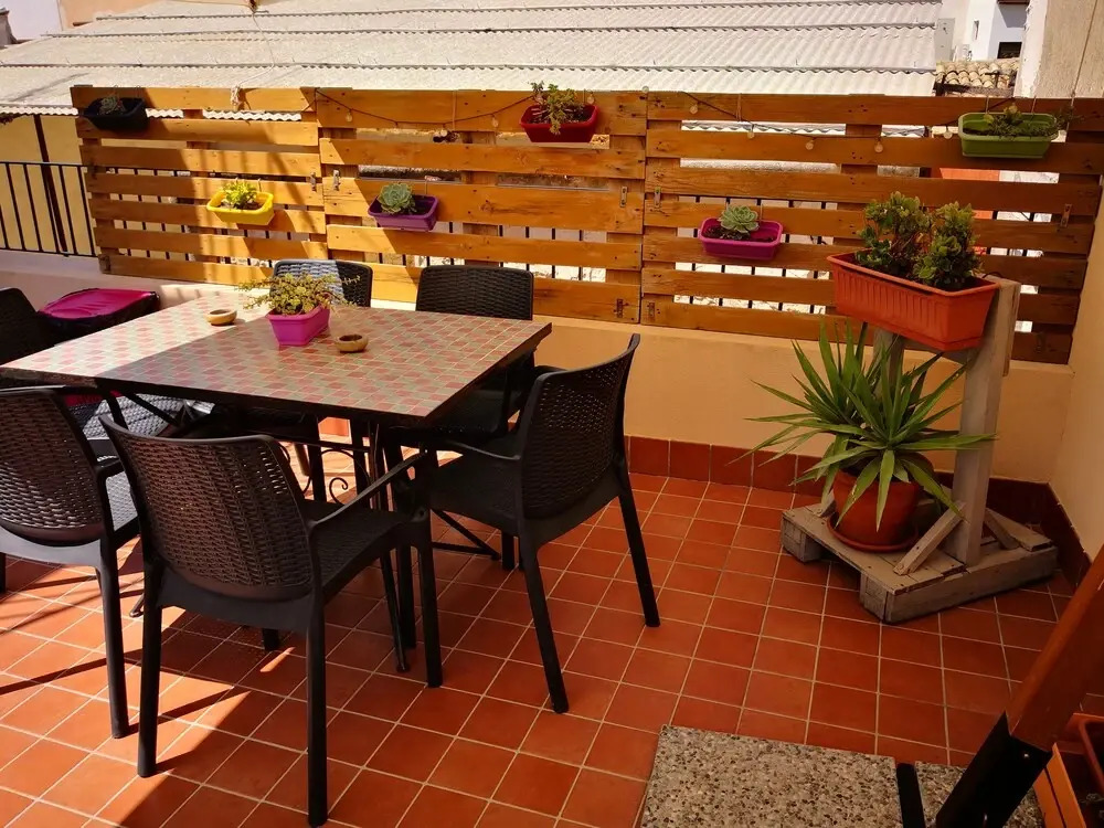 La terrazza sul vicolo della Giudecca