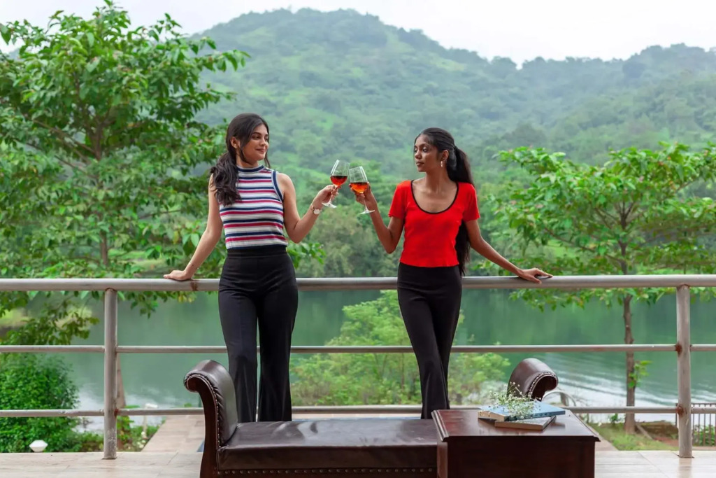 StayVistas Shivom Villa 6 - A Serene Escape with Views of the Valley and Lake