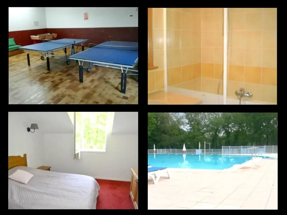 House With one Bedroom in Monflanquin, With Wonderful Lake View, Pool