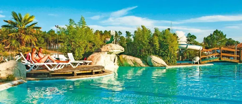 Chalet Camping 5 étoiles Landes