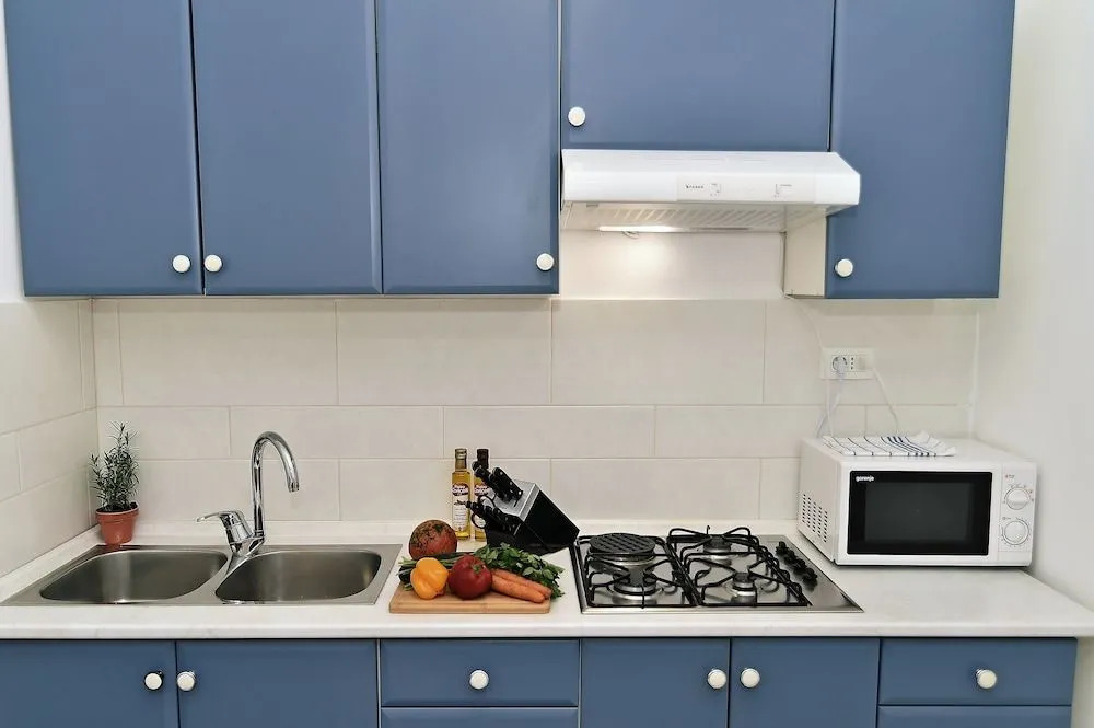 Apartment Fran Green & Blue