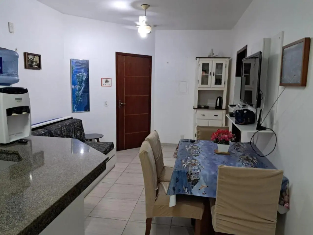 Apartamento pé na areia de 1 dormitório com vista para Praia ou vista lateral Pontas das Canas