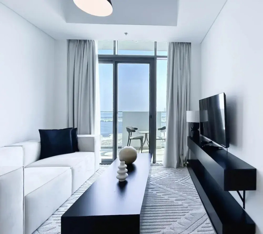 Cozy 1BR With Balcony & Views in Azizi Fawad