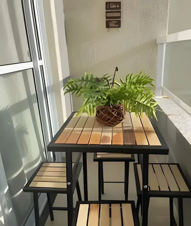 Apartamento de luxo com varanda 2 Qtos