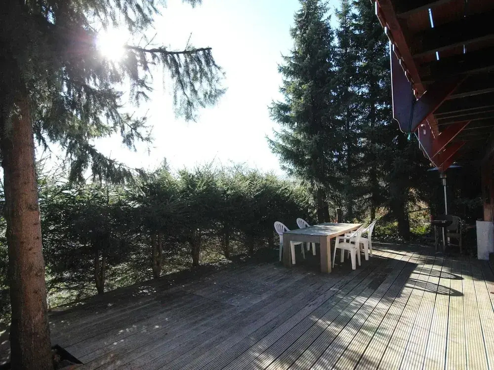 Relaxing Chalet in Dochamps With Swimming Pool and Terrace