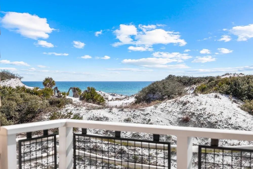 GULF VIEWS from ALL Bedrooms! 308 Compass Point 1 in WaterSound Short walk to the beach and pool 3 Condo by RedAwning