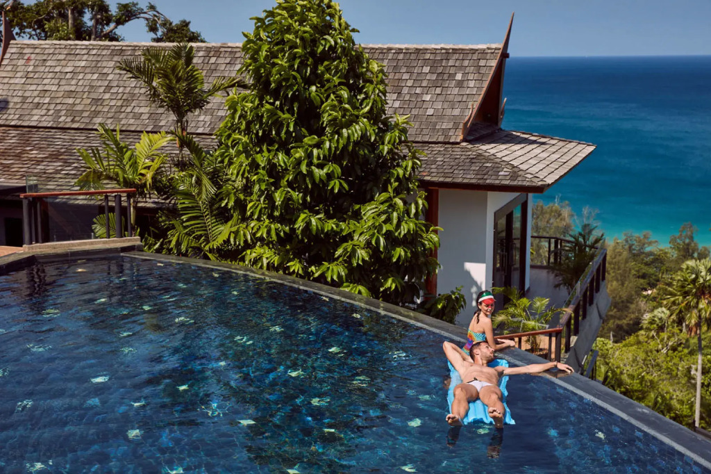 Luxury 4 pool Seaview 6 bedroom Villa on Surin Hill
