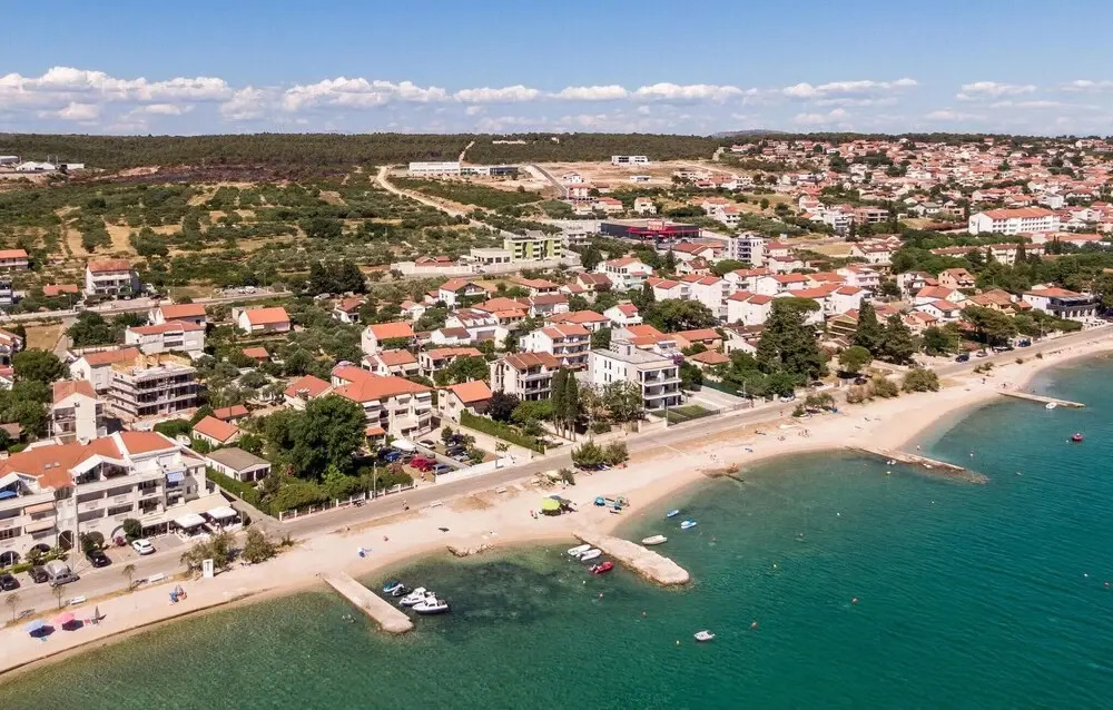Amazing Apartment in Turanj With 1 Bedrooms, Indoor Swimming Pool and Swimming Pool