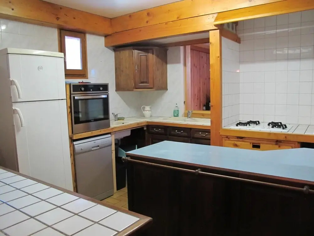 House With 5 Bedrooms in Valloire, With Wonderful Mountain View, Furni