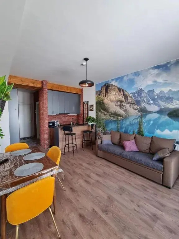 2-bedroom apartment with mountain view in New Gudauri