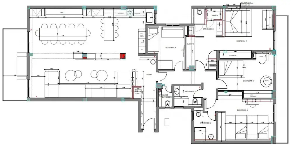 Kolonaki Upscale 4 bdr Luxury apartment