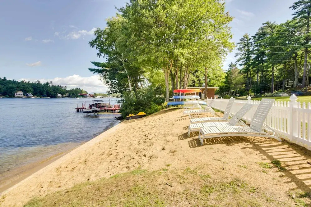 Laconia Home w/ Beach - 1/2 Mi to Weirs Beach