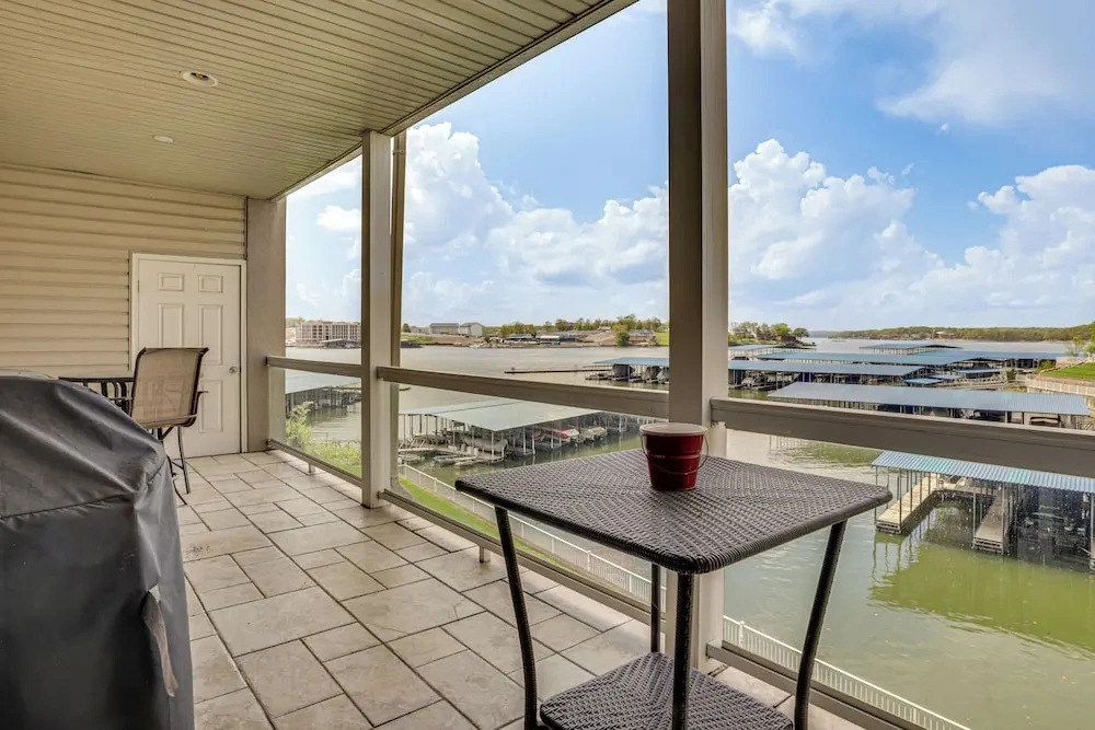 Balcony & Lake Views! Osage Beach Retreat