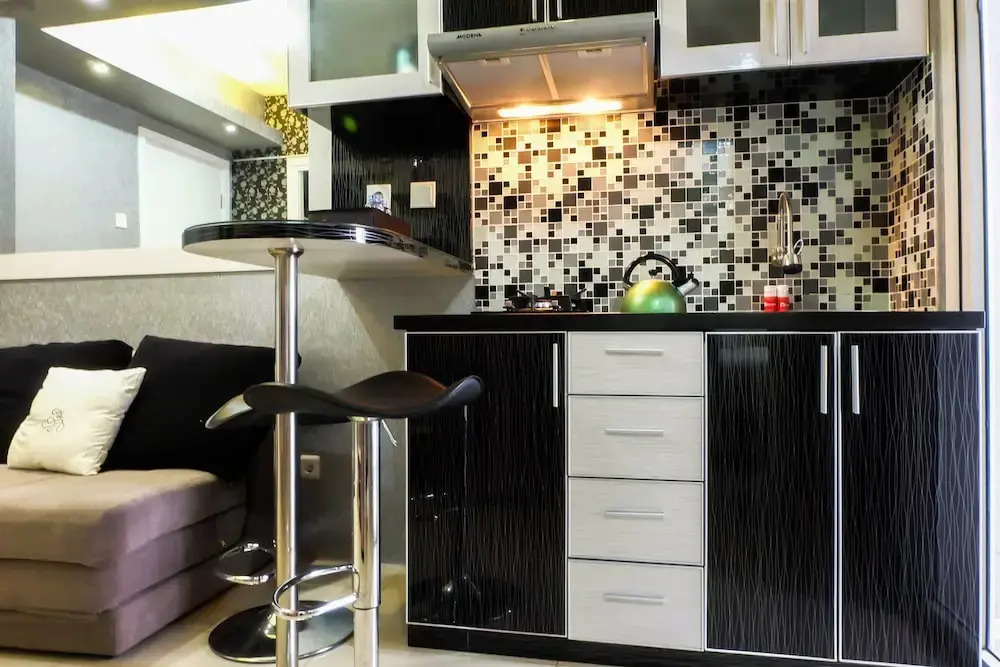 New Furnished with Sofa Bed Green Pramuka Apartment