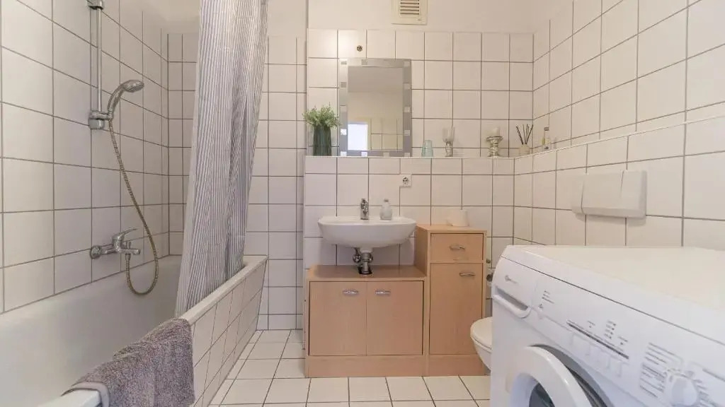 Central Apartment, 55m2, Kitchen, Washer, Netflix, Parking