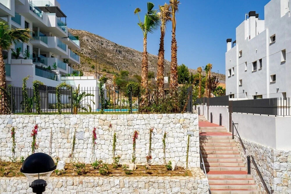 New building with sea view